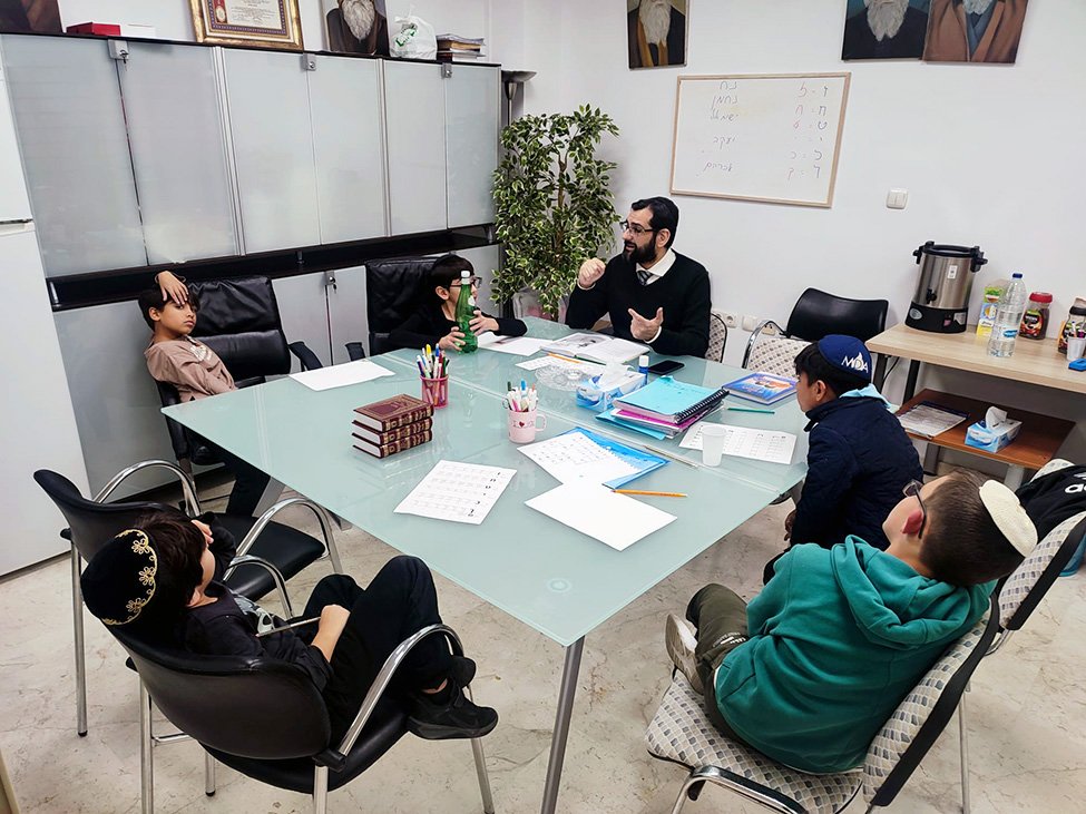 clases de torá para niños