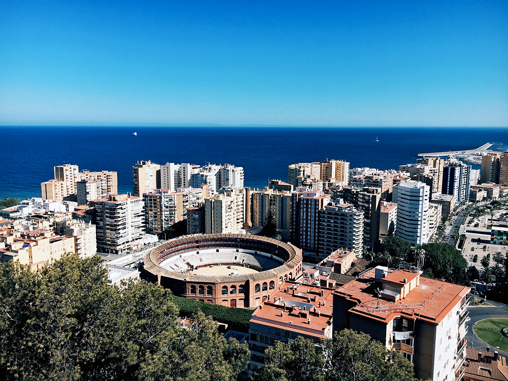 vistas de Málaga